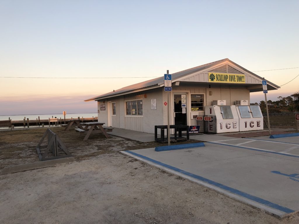 Scallop Cove Too General Store and Rentals at St Joseph State Park in Cape San Blas Florida