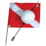 dive flag for rent in Scallop Cove Too and Scallop Cove Rentals and Bait and Tackle