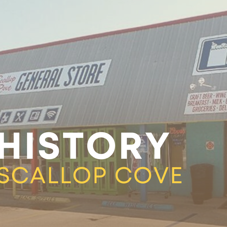 History of Scallop Cove General Store, Cape San Blas, FL