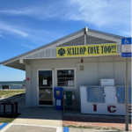 Scallop Cove Too! inside St Joe State Park in Cape San Blas, Pontoon boat and kayak rentals